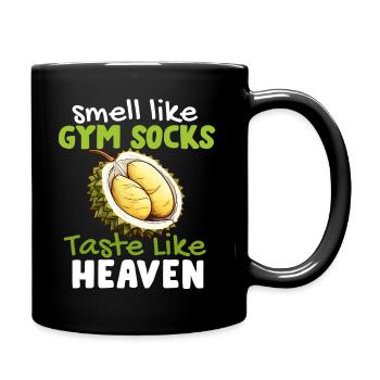 Durian Fruit Lover Drôle Durio Zibethinus Hommes - Mug uni - noir - Droite