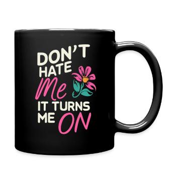 Ne me déteste pas, ça m’excite sur les dictons sarcastiques - Mug uni - noir - Droite