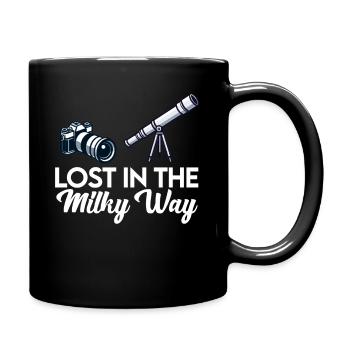 Astrophotography Astrophotographer Astronomy - Full Colour Mug - black - Right
