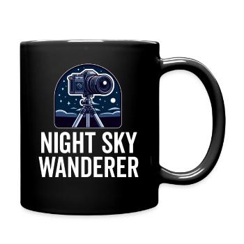Astrophotography Astrophotographer Astronomy - Full Colour Mug - black - Right