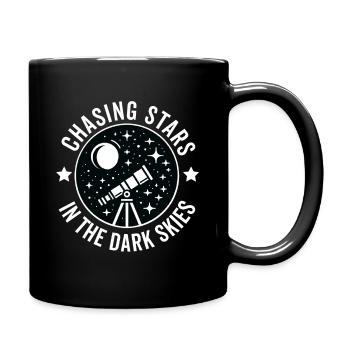 Astrophotography Astrophotographer Astronomy - Full Colour Mug - black - Right