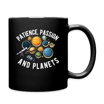 Astrophotography Astrophotographer Astronomy - Full Colour Mug - black - Right