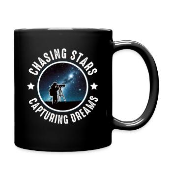 Astrophotography Astrophotographer Astronomy - Full Colour Mug - black - Right