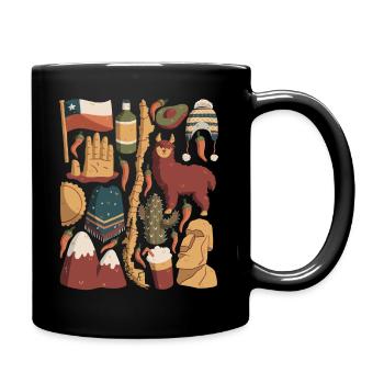 Chili - Mug uni - noir - Droite