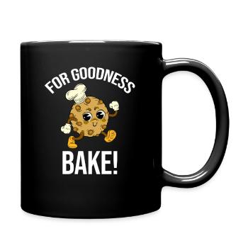 Pour l’amour du ciel, faites cuire ! Cuisson des jeux de mots - Mug uni - noir - Droite