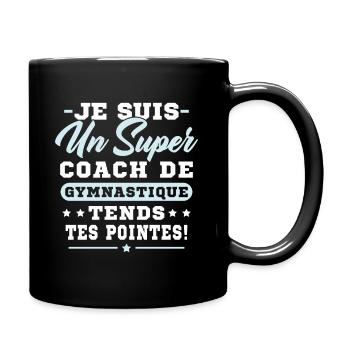 Super Coach De Gymnastique Rythmique Gymnastique - Mug uni - noir - Droite