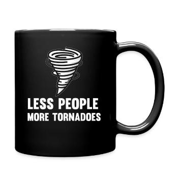 Tornado Chaser Storm Chasing Men Women Kids - Full Colour Mug - black - Right