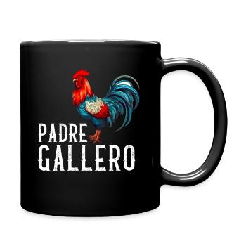Gallero Pelea De Gallos Hombre Papá Padre Tío - Full Colour Mug - black - Right