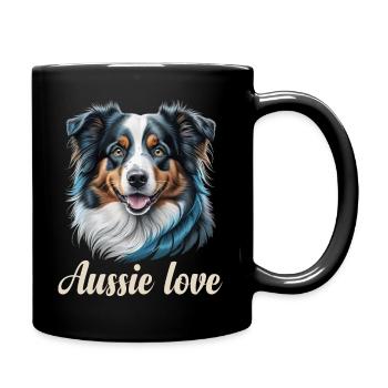 Aussie Love - Full Colour Mug - black - Right