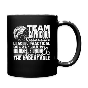 Capricorn Team Capricorn - Full Colour Mug - black - Right