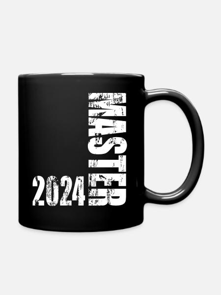 Master 2024 - Tasse einfarbig - Schwarz
