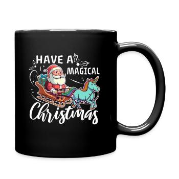 Have a magical christmas - Full Colour Mug - black - Right