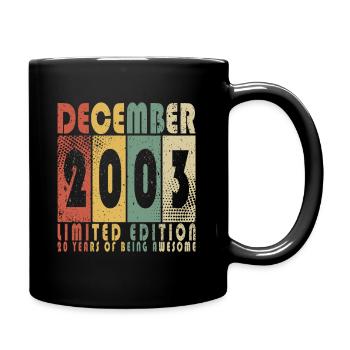 December 2003 Special Edition - Full Colour Mug - black - Right