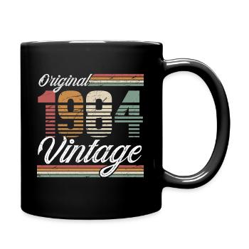 1984 Année de naissance 40e anniversaire Millésime - Mug uni - noir - Droite