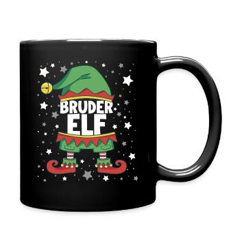 Bruder Elf - Tasse einfarbig - Schwarz - Rechts