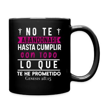 Camiseta Cristiana Para Mujer En Espanol Spanish - Full Colour Mug - black - Right