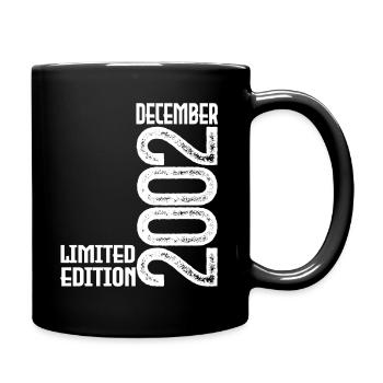 Birthday Gift December 2002. December 2002. - Full Colour Mug - black - Right