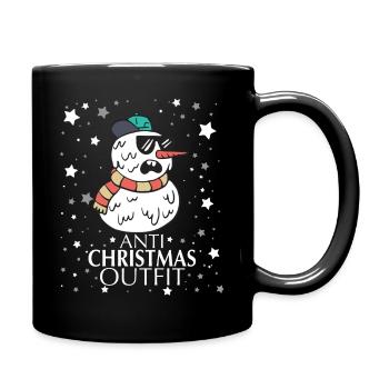 Anti Christmas - Full Colour Mug - black - Right