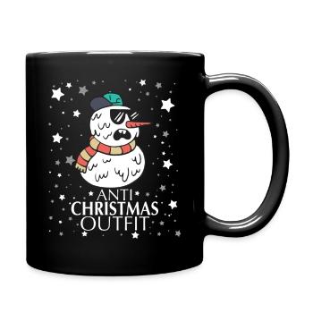 Anti Christmas - Full Colour Mug - black - Right