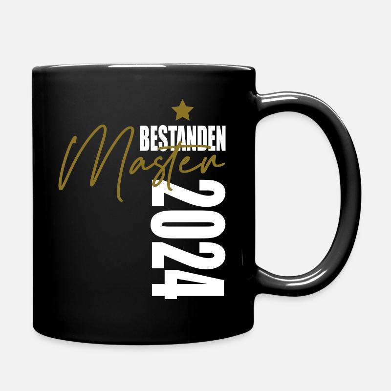 Master 2024 - Tasse einfarbig - Schwarz