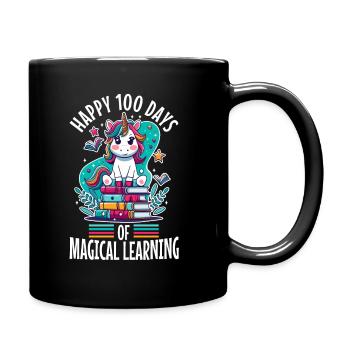 Les licornes sont géniales, donc je suis une licorne - Mug uni - noir - Droite