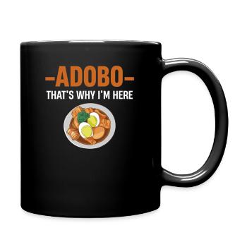 Adobo C’est pour ça que je suis là Recettes asiatiques - Mug uni - noir - Droite