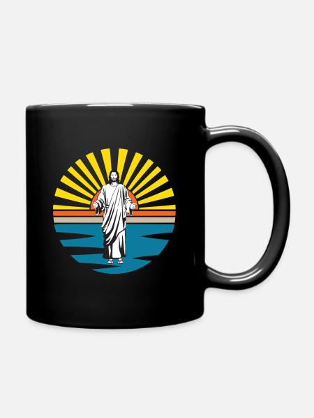 The Light of the World - Full Colour Mug - black