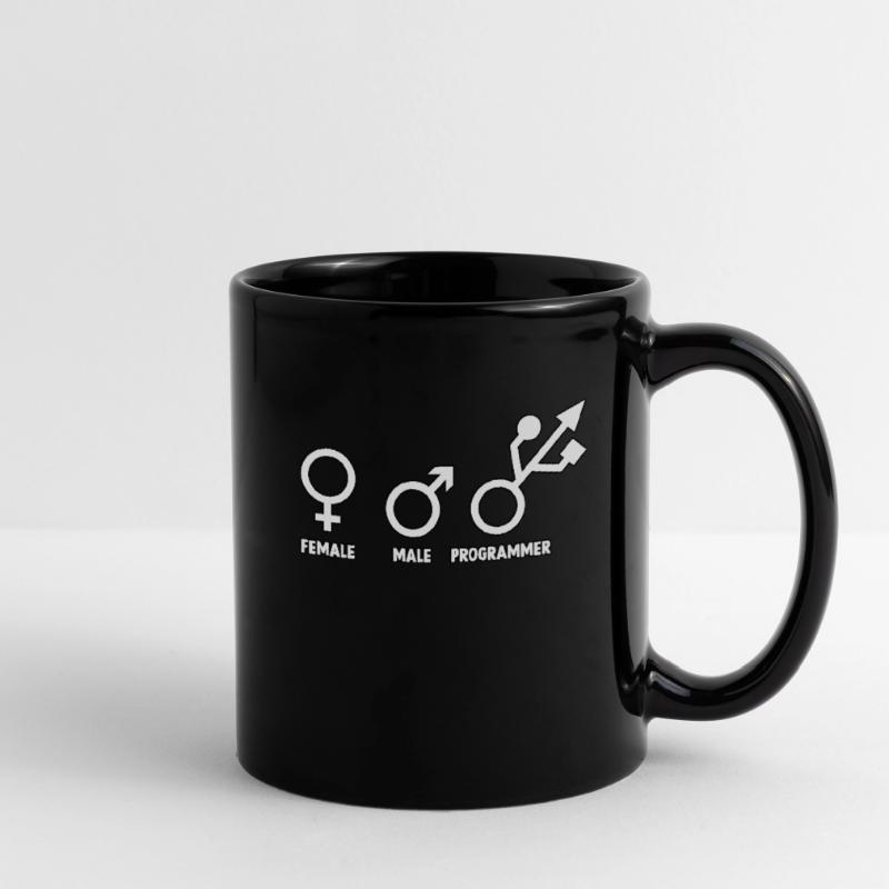 Developer Admin Coder Programmer Computer Full Colour Mug