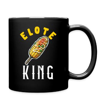 Elote Girl Women Elote Mexican Corn Food Comida - Full Colour Mug - black - Right