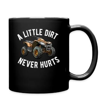 4 Roues Pour Hommes Grand-Père VTT Quad Bike Racing - Mug uni - noir - Droite