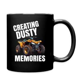 4 Roues Pour Hommes Grand-Père VTT Quad Bike Racing - Mug uni - noir - Droite
