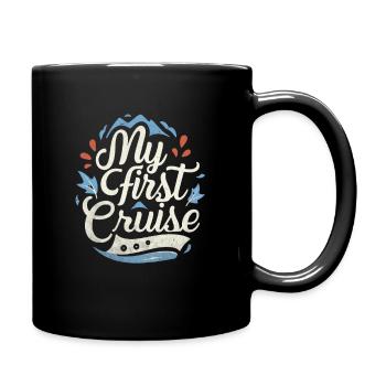 Ma première croisière 2024 - Mug uni - noir - Droite