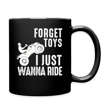 4 Roues Pour Hommes Grand-Père VTT Quad Bike Racing - Mug uni - noir - Droite