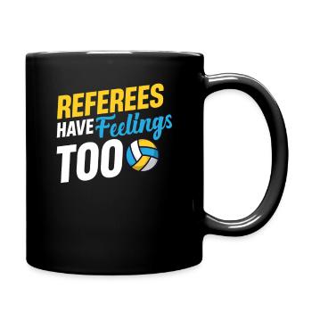 Les arbitres ont des sentiments trop étranges - Mug uni - noir - Droite