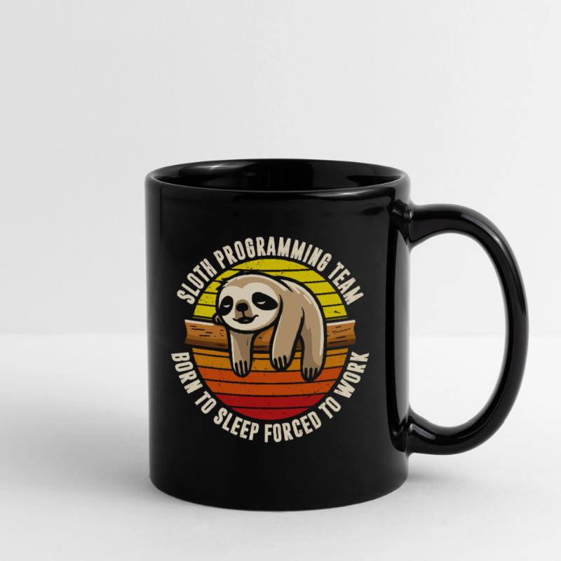 Sloth Programming Team Full Colour Mug