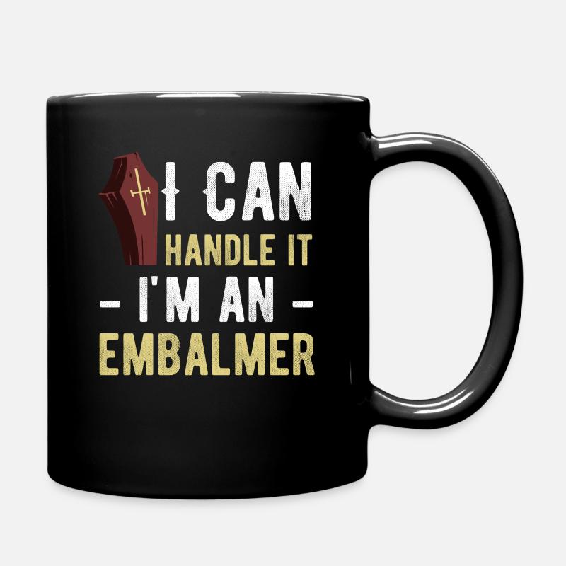 Je peux le gérer, je suis un - Mug uni - noir
