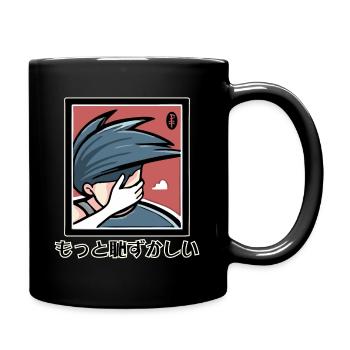 Anime Tarot: もっと恥ずかしい, The Embarrassing - Full Colour Mug - black - Right