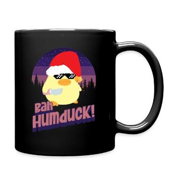 Bah Humduck Xmas - Ente mit Messer Duck with Knife - Mug uni - noir - Droite