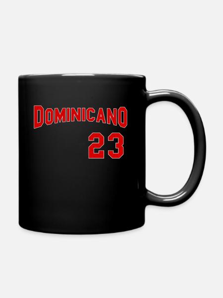 Drapeau dominicain RD République dominicaine Baseball - Mug uni - noir