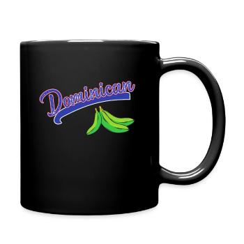 Dominican Flag RD Dominican Republic Baseball - Full Colour Mug - black - Right