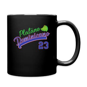 Dominican Flag RD Dominican Republic Baseball - Full Colour Mug - black - Right