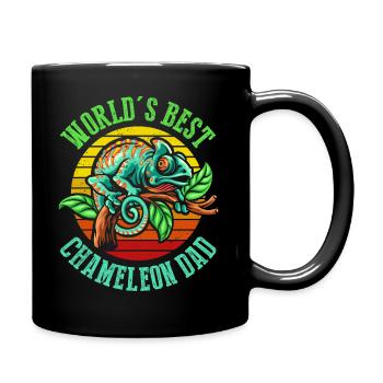 Le meilleur t-shirt Caméléon Dad au monde - Mug uni - noir - Droite