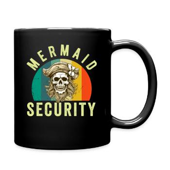 Mermaid Adult Matching Birthday Women Girl - Full Colour Mug - black - Right