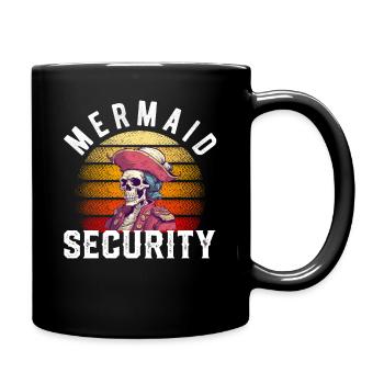 Mermaid Adult Matching Birthday Women Girl - Full Colour Mug - black - Right