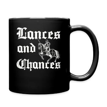 Joute Chevalier Médiéval Renaissance Chevaliers Armure - Mug uni - noir - Droite