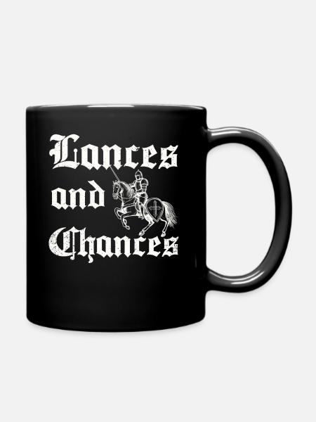 Joute Chevalier Médiéval Renaissance Chevaliers Armure - Mug uni - noir