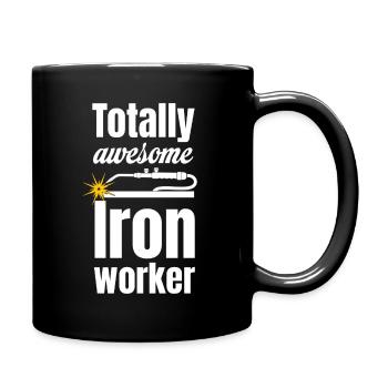 Installateur soudeur ferronnier absolument ingénieux - Mug uni - noir - Droite