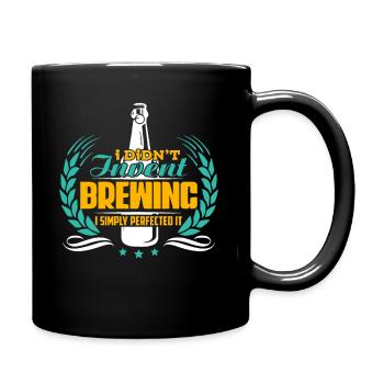 Beer Brewing Beer Brewing I Simply Perfected It - Full Colour Mug - black - Right