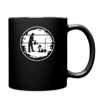 Gardener, Farmer, Landscaper, Plants, Garden - Full Colour Mug - black - Right