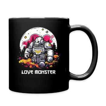 Cher Monster Robot - Mug uni - noir - Droite